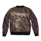 Personalised Skull Cowboy Bomber Jacket Wild West Reborn