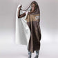 Skull Cowboy Hooded Blanket Wild West Reborn