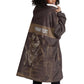 Personalised Skull Cowboy Wearable Blanket Hoodie Wild West Reborn
