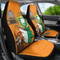 Happy Cote dIvoire Car Seat Cover 65th of Independence Day