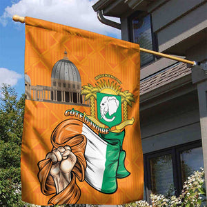 Happy Cote dIvoire Garden Flag 65th of Independence Day