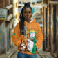 Personalised Happy Cote dIvoire Hoodie 65th of Independence Day