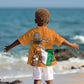 Personalised Happy Cote dIvoire Kid Hawaiian Shirt 65th of Independence Day