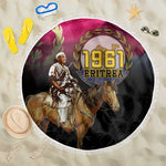 Happy Eritrea Revolution Day Beach Blanket Remember Hamid Idris Awate - African Pride