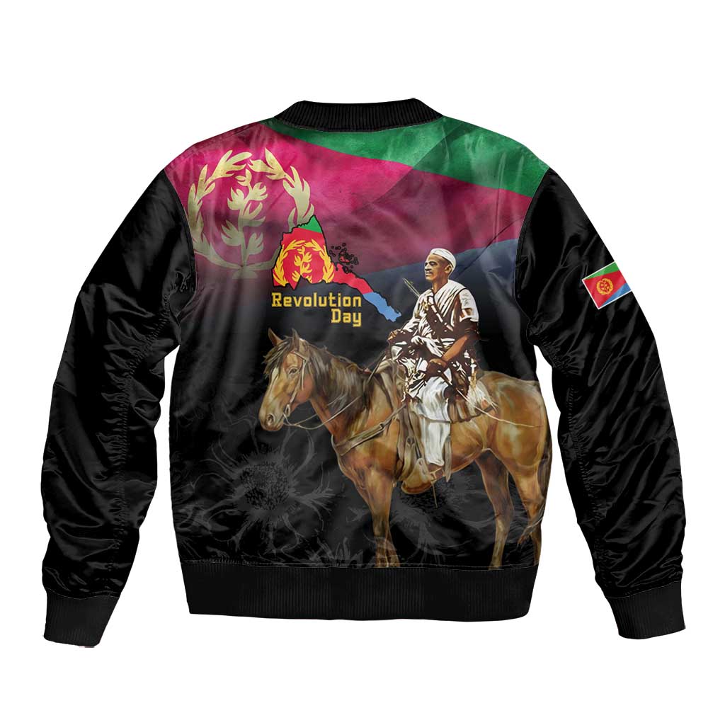 Happy Eritrea Revolution Day Bomber Jacket Remember Hamid Idris Awate - African Pride