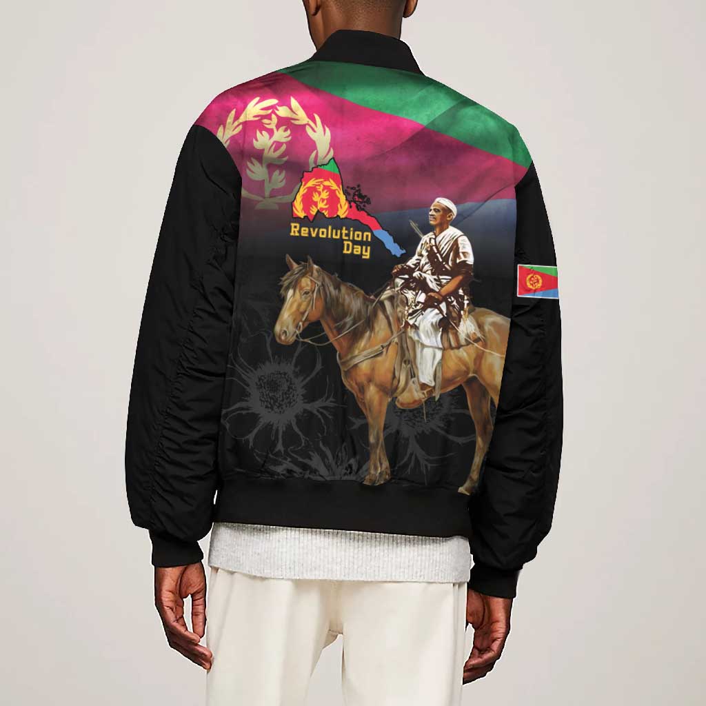 Happy Eritrea Revolution Day Bomber Jacket Remember Hamid Idris Awate - African Pride