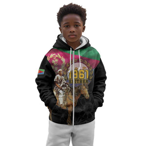 Happy Eritrea Revolution Day Kid Hoodie Remember Hamid Idris Awate - African Pride