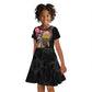 Happy Eritrea Revolution Day Kid Short Sleeve Dress Remember Hamid Idris Awate - African Pride