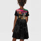 Happy Eritrea Revolution Day Kid Short Sleeve Dress Remember Hamid Idris Awate - African Pride