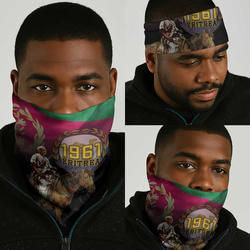 Happy Eritrea Revolution Day Neck Gaiter Remember Hamid Idris Awate LT15