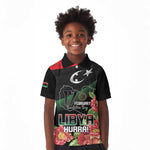 Personalized Libya Kid Polo Shirt February 17th Revolution - African Pride