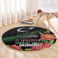 Libya Round Carpet February 17th Revolution - African Pride