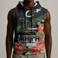 Personalized Libya Sleeveless Hoodie February 17th Revolution - African Pride