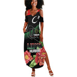 Personalized Libya Summer Maxi Dress February 17th Revolution - African Pride