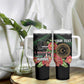 Personalized Libya Tumbler With Handle February 17th Revolution - African Pride