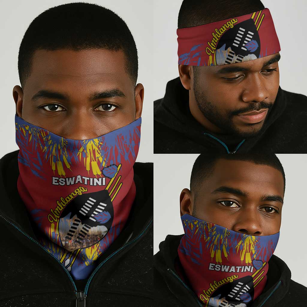 Umhlanga Reed Dance Neck Gaiter Eswatini Heritage LT15