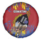 Umhlanga Reed Dance Spare Tire Cover Eswatini Heritage - African Pride