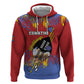 Personalized Umhlanga Reed Dance Zip Hoodie Eswatini Heritage - African Pride