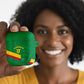 Custom Cameroon Basketball AirPods Case Go Champions Indomitable Lions