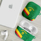 Custom Cameroon Basketball AirPods Case Go Champions Indomitable Lions