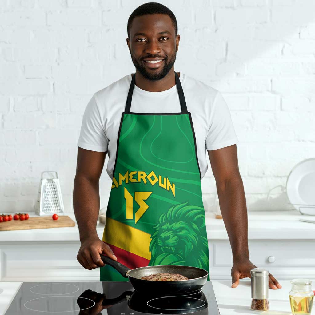 Custom Cameroon Basketball Apron Go Champions Indomitable Lions