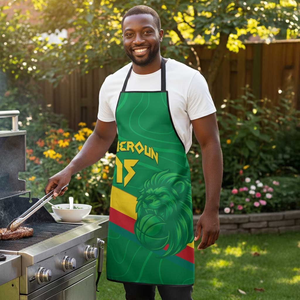 Custom Cameroon Basketball Apron Go Champions Indomitable Lions