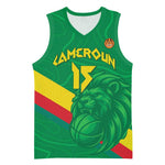 Custom Cameroon Basketball Basketball Jersey Go Indomitable Lions LT15