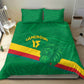 Custom Cameroon Basketball Bedding Set Go Indomitable Lions - African Pride