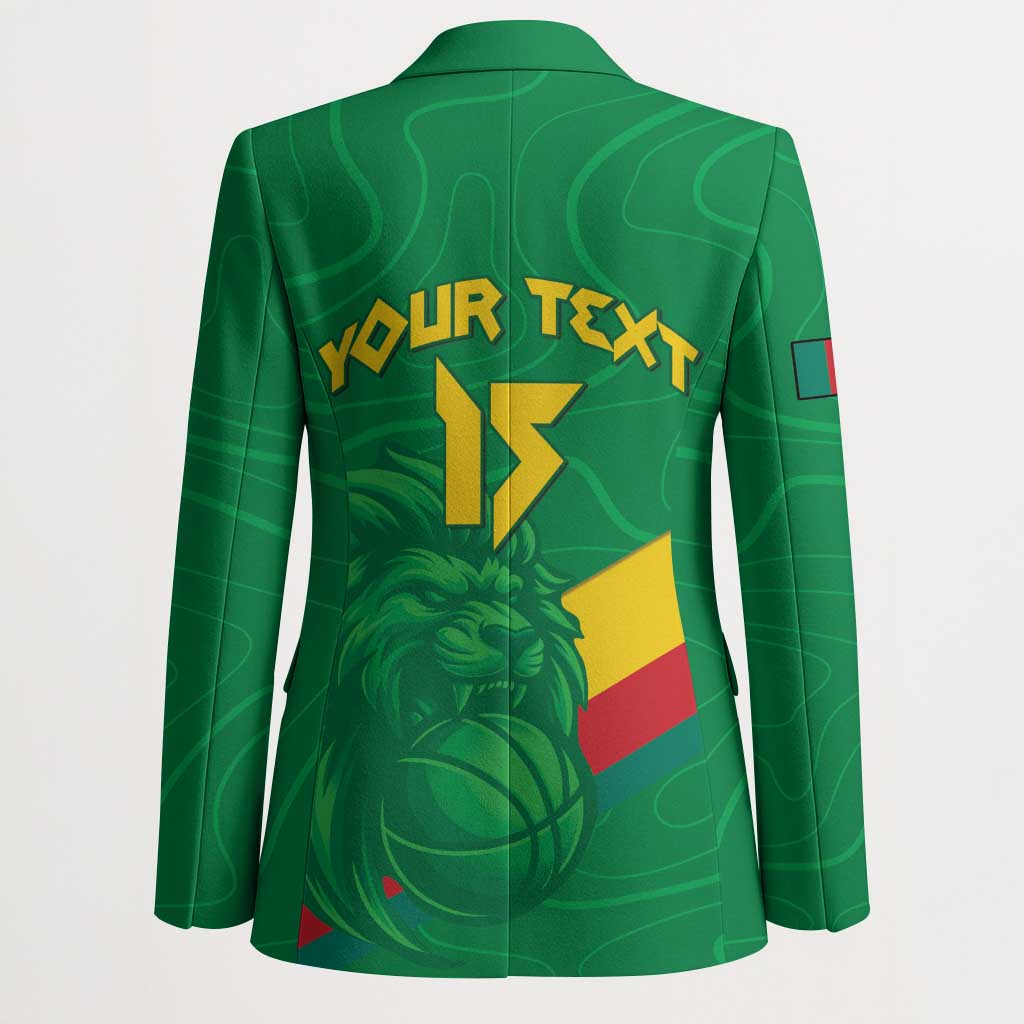 Custom Cameroon Basketball Blazer Go Champions Indomitable Lions