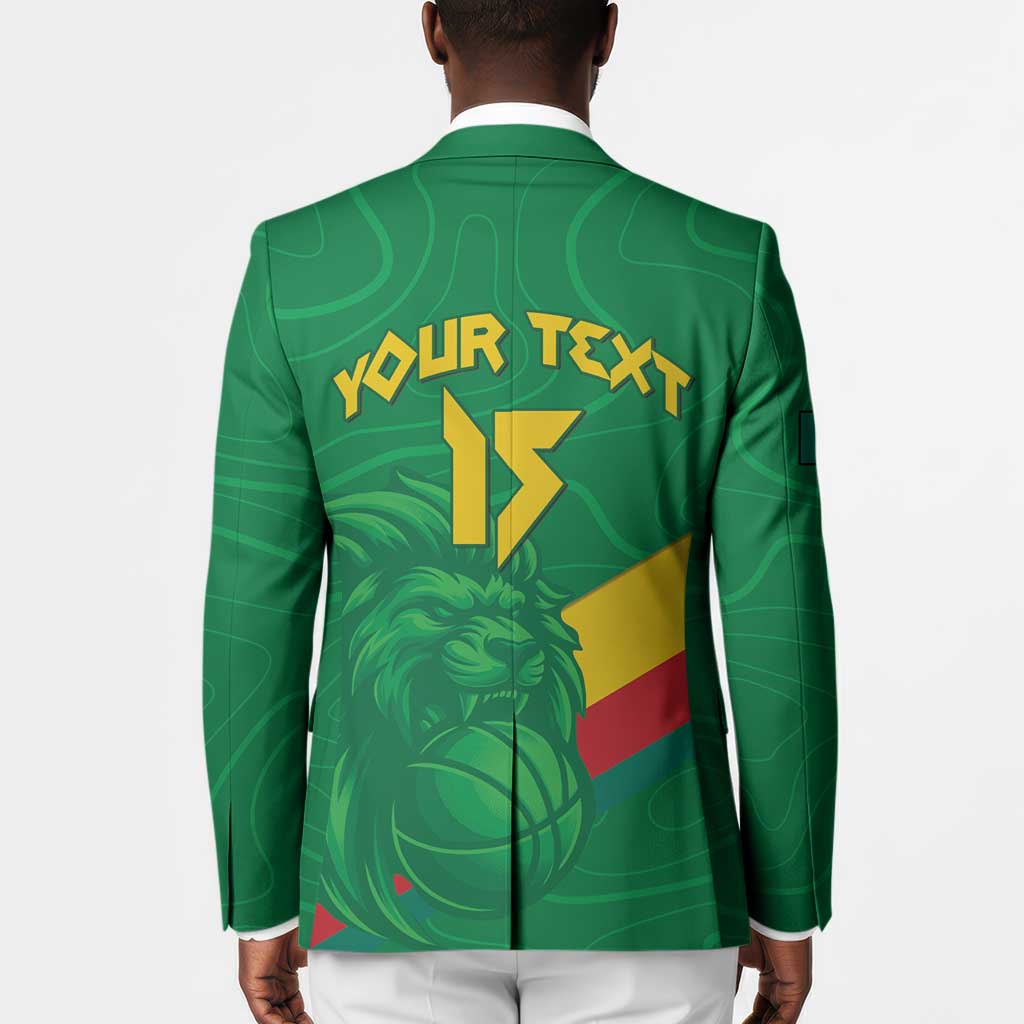 Custom Cameroon Basketball Blazer Go Champions Indomitable Lions