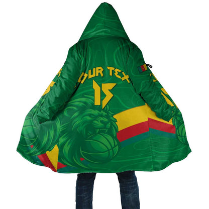 Custom Cameroon Basketball Cloak Go Champions Indomitable Lions