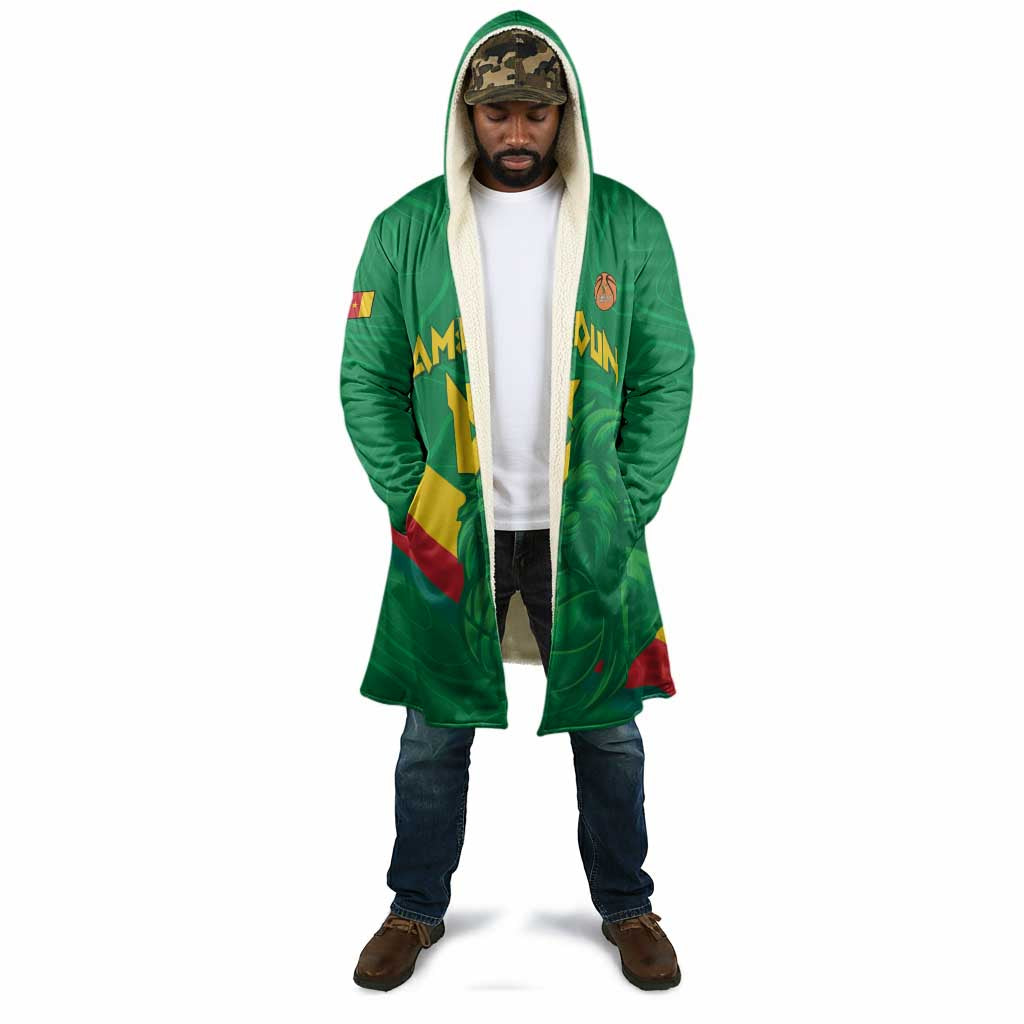 Custom Cameroon Basketball Cloak Go Champions Indomitable Lions