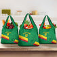 Custom Cameroon Basketball Grocery Bag Go Indomitable Lions - African Pride
