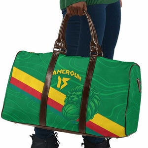 Custom Cameroon Basketball Travel Bag Go Champions Indomitable Lions