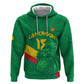 Custom Cameroon Basketball Zip Hoodie Go Indomitable Lions - African Pride