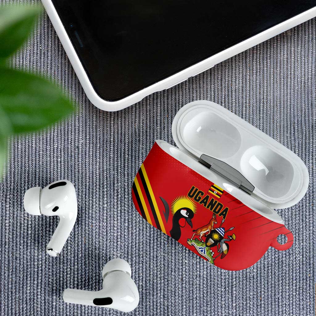 Uganda Basketball AirPods Case Go Silverbacks