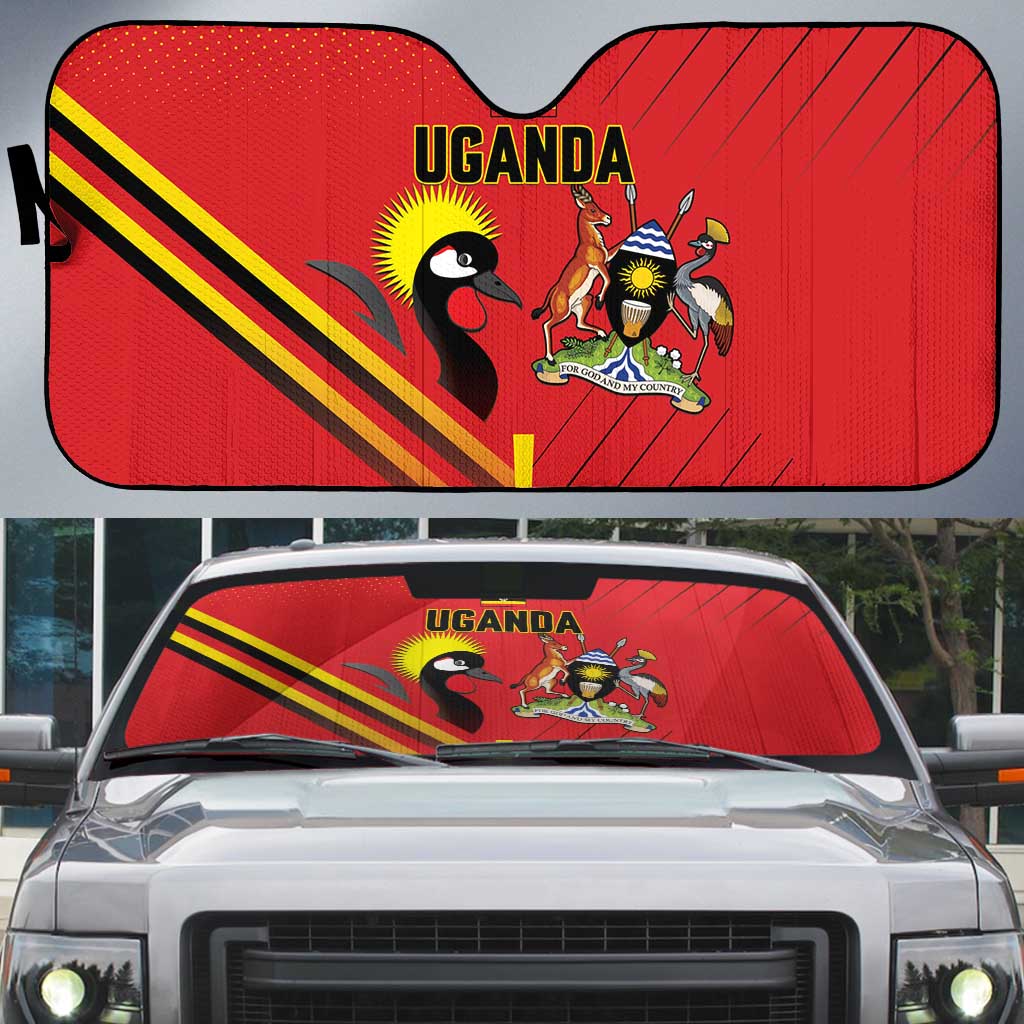 Uganda Basketball Auto Sun Shade Go Silverbacks