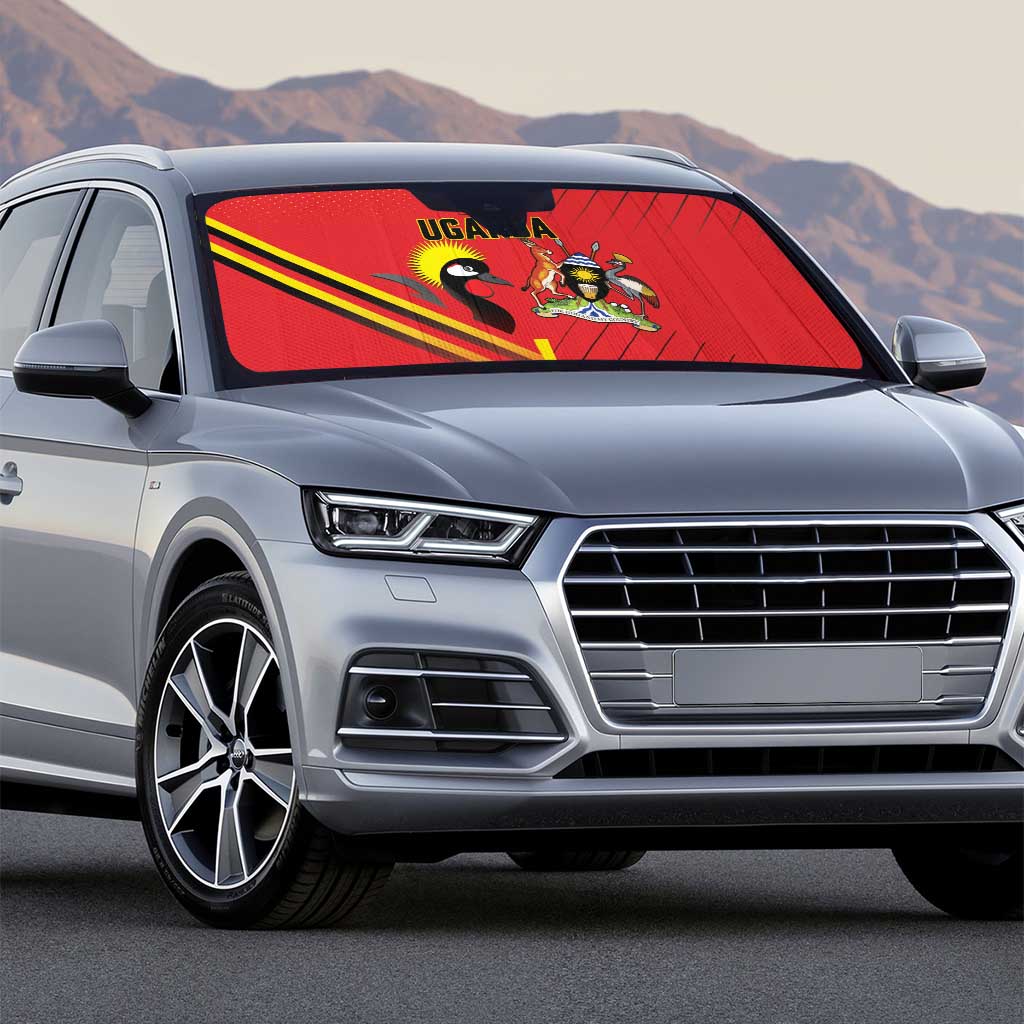 Uganda Basketball Auto Sun Shade Go Silverbacks