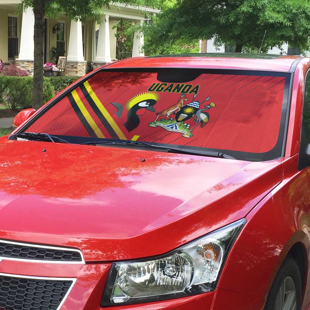 Uganda Basketball Auto Sun Shade Go Silverbacks