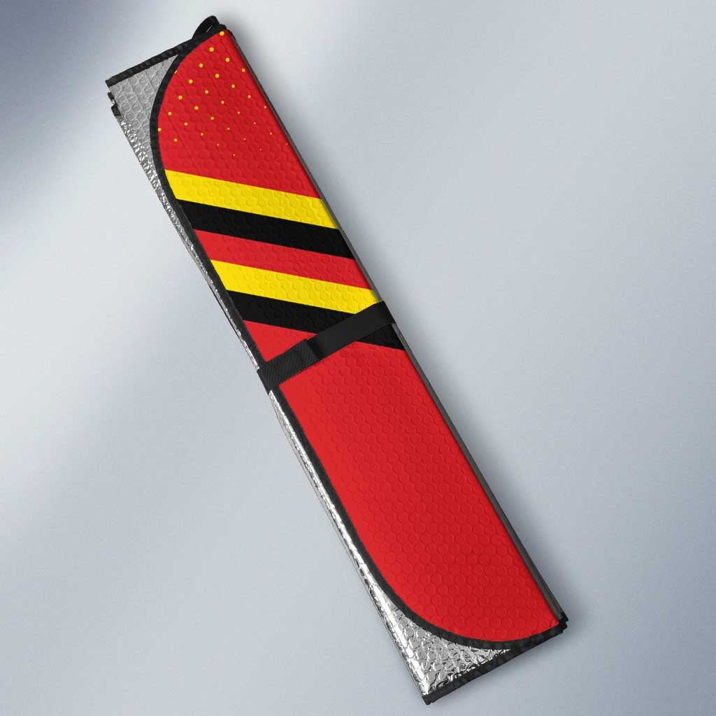 Uganda Basketball Auto Sun Shade Go Silverbacks