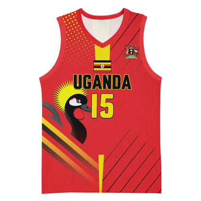 Custom Uganda Basketball Basketball Jersey Go Champions Silverbacks LT15