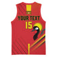 Custom Uganda Basketball Basketball Jersey Go Champions Silverbacks LT15