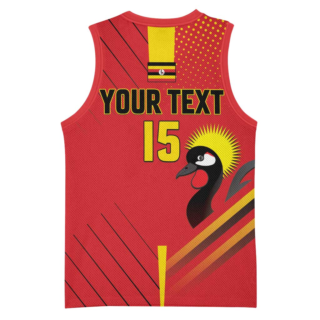 Custom Uganda Basketball Basketball Jersey Go Champions Silverbacks LT15