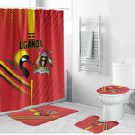 Uganda Basketball Bathroom Set Go Silverbacks