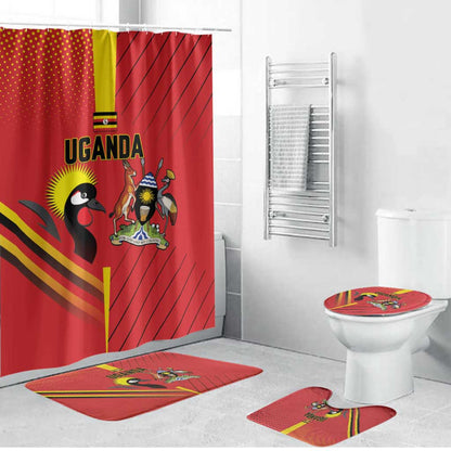 Uganda Basketball Bathroom Set Go Silverbacks