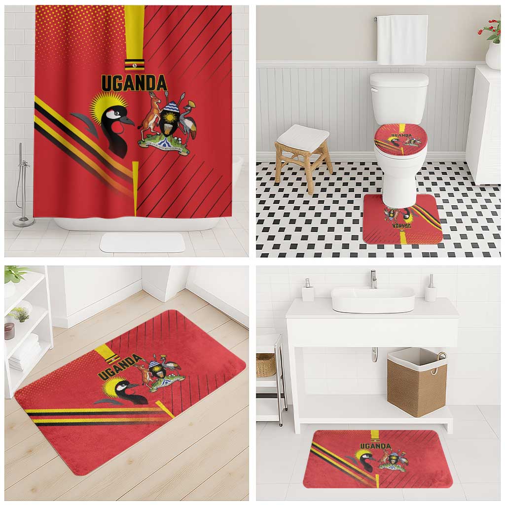 Uganda Basketball Bathroom Set Go Silverbacks