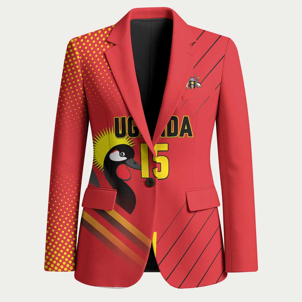 Custom Uganda Basketball Blazer Go Silverbacks