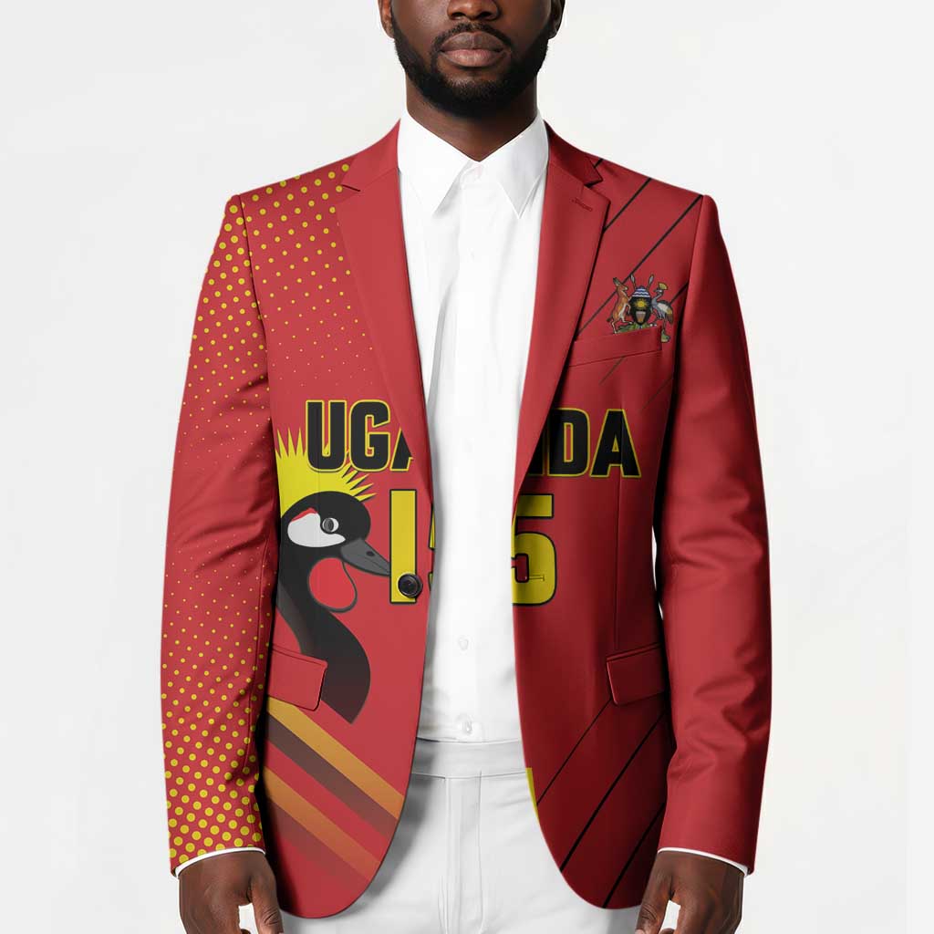 Custom Uganda Basketball Blazer Go Silverbacks