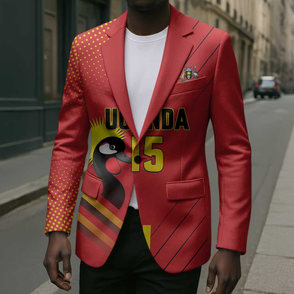 Custom Uganda Basketball Blazer Go Silverbacks