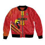 Custom Uganda Basketball Bomber Jacket Go Champions Silverbacks - African Pride